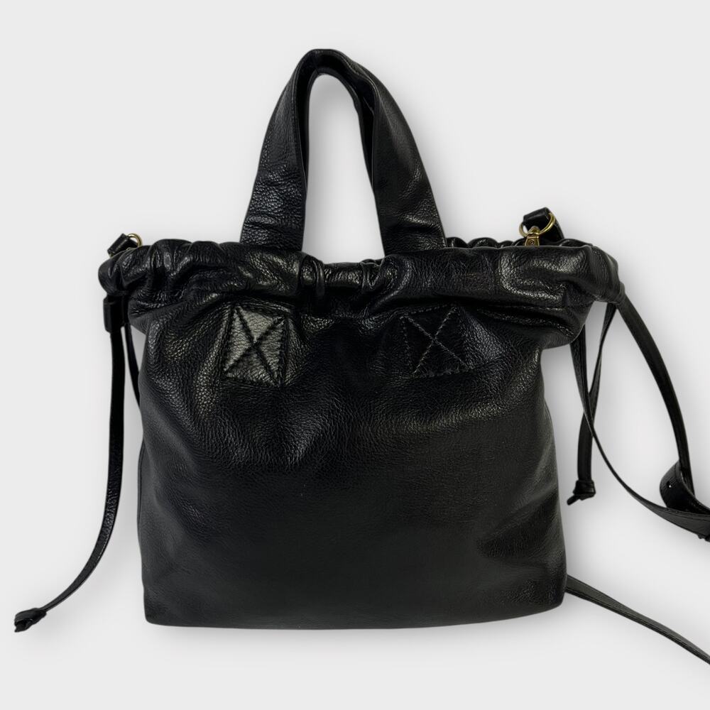 Madewell The Piazza Crossbody Bag Black Leather - Picture 3 of 10